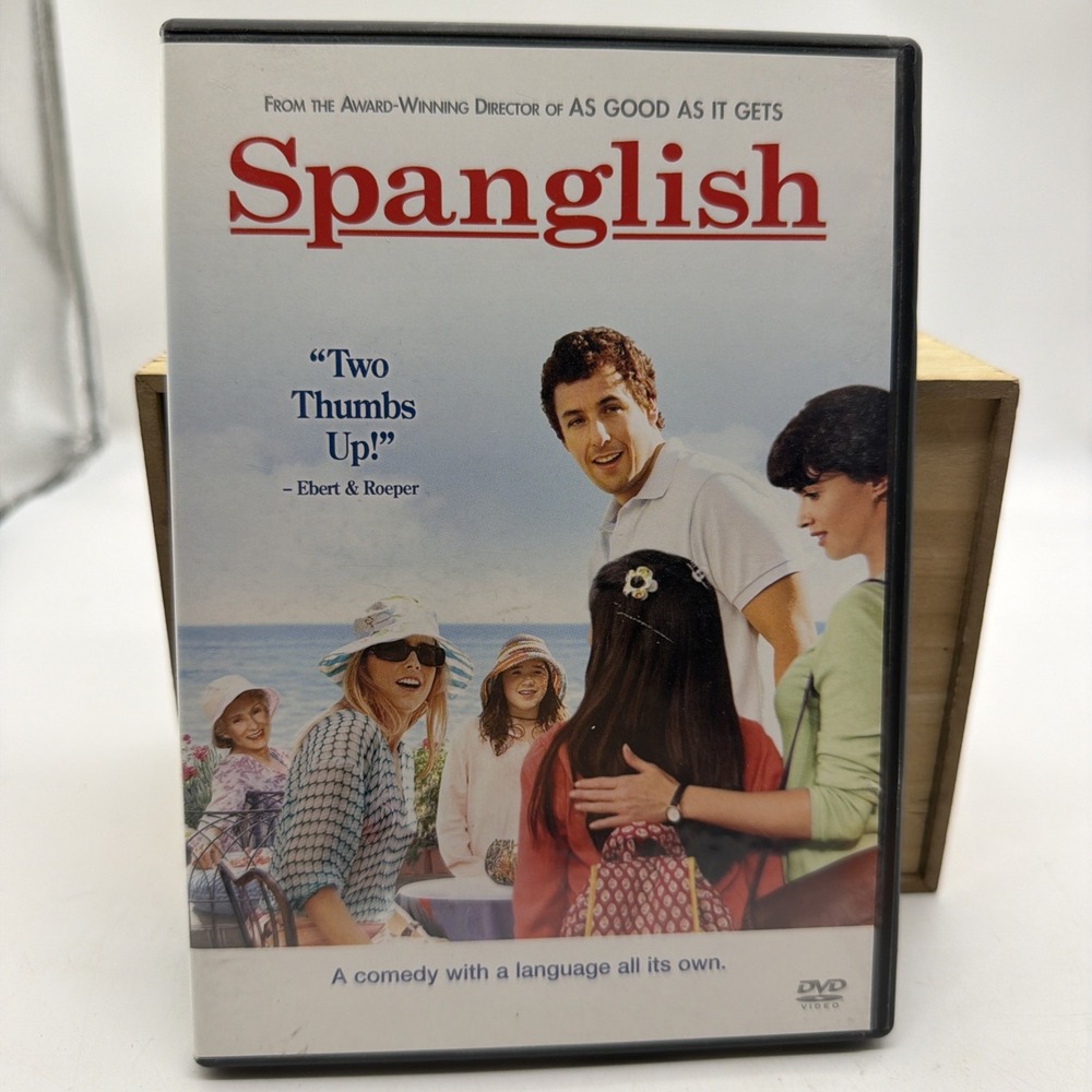 Spanglish DVD 2004 Widescreen Edition Adam Sandler Paz Vega Comedy Movie
